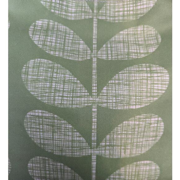 Orla Kiely Coated Canvas Midi Crossbody Shoulder Hobo Bag Green Multi Stem - Picture 3 of 12